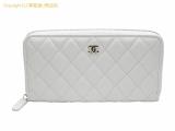 SA529936 : シャネル CHANEL キャビアスキン マトラッセ ラウンドファスナー長財布 AP0242 ホワイト ゴールド金具の詳細はこちらから
