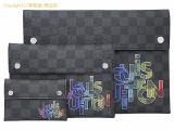 SA530516 : ルイ・ヴィトン LOUIS VUITTON ダミエ・グラフィット アルファ トリプルポーチ N40296の詳細はこちらから