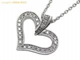 SA72542 : スタージュエリー STAR JEWELRY K18WG ハートモチーフ ダイヤ ネックレス 0.23ctの詳細はこちらから