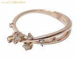 SA72549 : スタージュエリー STAR JEWELRY K18PG ダイヤ リング/指輪 0.09ctの詳細はこちらから