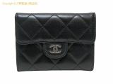 SA530949 : シャネル CHANEL ラムスキン マトラッセ コインケース/カードケース A31504 ブラック シルバー金具の詳細はこちらから