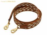 SA530982 : エルメス HERMES ショルダーストラップ バンドリエール サングル ジグザグ 25mm 105cm ゴールド/エクリュの詳細はこちらから