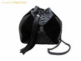 SA531008 : シャネル CHANEL ソフトキャビアスキンxスエード マトラッセ パッチワーク スター 巾着 チェーンショルダー A98747 ブラックの詳細はこちらから