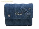 SA531079 : シャネル CHANEL デニム カメリア マトラッセ 三つ折り財布 スモールウォレット AP0211 シルバー金具の詳細はこちらから
