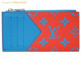 SA532603 : ルイ・ヴィトン LOUIS VUITTON モノグラムグロウ コイン・カードケース M14762 レッド/ブルーの詳細はこちらから