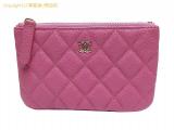 SA532639 : シャネル CHANEL キャビアスキン マトラッセ クラシック スモール ジップ ポーチ A82365 ピンク ゴールド金具の詳細はこちらから