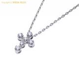 SA72694 : スタージュエリー STAR JEWELRY K18WG ホワイトゴールド クロス ダイヤモンド ネックレス 0.10ctの詳細はこちらから