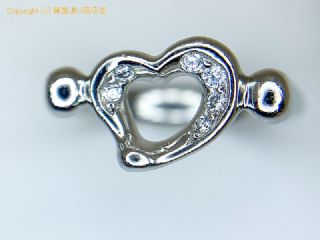 ティファニー TIFFANY/ティファニー ペレッティ オープンハート PT950(プラチナ) ダイヤモンド リング 9号 【 TM2004045 】の基本紹介画像