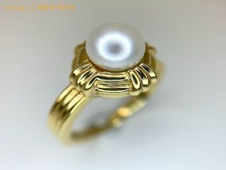 ティファニー TIFFANY ティファニー アコヤパール リング(指輪) 8号 【 TM2004049 】の基本紹介画像