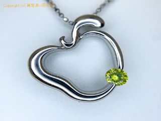 K18 18金 ホワイトゴールド ダイヤモンド アップル ネックレス NC 40cm 【 TM2004090 】の基本紹介画像