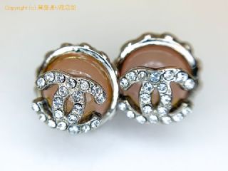 シャネル CHANEL シャネル ココマーク ラウンド型 ラインストーン ピアス 【 TM2004168 】の基本紹介画像