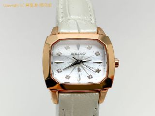 セイコー SEIKO セイコー ルキア 1F21-0BC0 ダイヤ8P レディース 腕時計 QZ 電池式 【 TM2005068 】の基本紹介画像