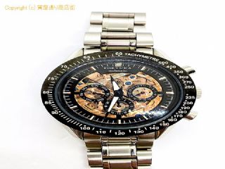 FORTUNA フォルトナ メンズ スケルトン 腕時計 自動巻 AT 【 TM1911066 】の基本紹介画像