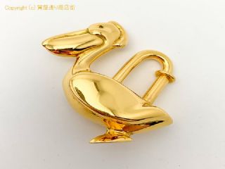 エルメス HERMES エルメス ペリカンモチーフ カデナ チャーム ペンダント 【 TM2006016 】の基本紹介画像