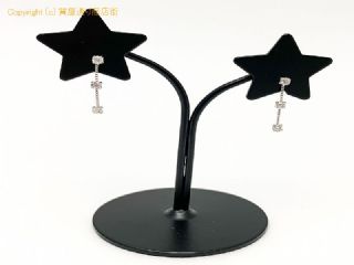 K18 18金ホワイトゴールド ダイヤモンド ピアス 0.10/0.10ct 【 TM2006054 】の基本紹介画像