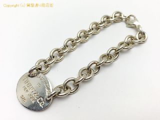 ティファニー TIFFANY ティファニー リターントゥ SV925 シルバー ブレスレット 19cm 【 TM2007141 】の基本紹介画像