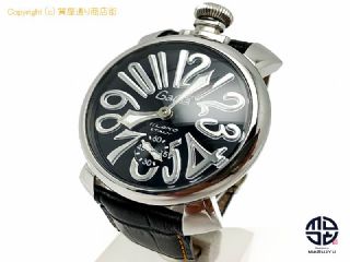 GaGa MILANO ガガミラノ マヌアーレ48 N.9440 メンズ 腕時計 手巻き 【 TM2007233 】の基本紹介画像
