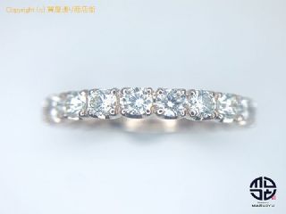 K18 18金ピンクゴールド ダイヤモンド エタニティ リング D1.00 指輪 11号 【 TM2007272 】の基本紹介画像