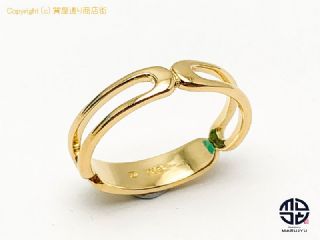 ミキモト MIKIMOTO ミキモト K18 18金イエローゴールド ファッション リング 指輪 11号 3.2g 【 TM2008162 】の基本紹介画像