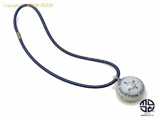 ルイ ヴィトン LOUIS VUITTON カップ 2000年 コンパス 方位磁石  チャーム ネックレス チョーカー 【 TM2009023 】の基本紹介画像
