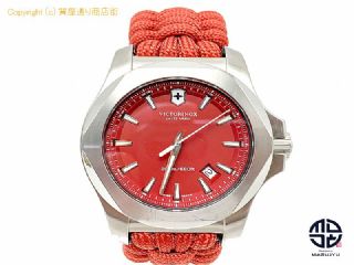 VICTORINOX ビクトリノックス I.N.O.X. 241744 スイスアーミー ステンレス メンズ 腕時計 クオーツ 電池式 【 TM2009047 】の基本紹介画像