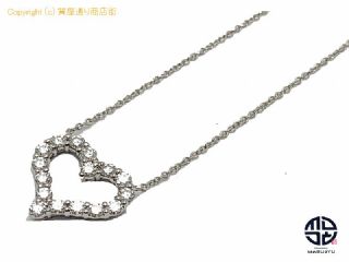 ティファニー TIFFANY ティファニー センチメンタルハート スモール PT950 プラチナ ダイヤモンド ネックレス 【 TM2003006 】の基本紹介画像