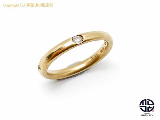 Pomellato ポメラート K18 18金イエローゴールド ルッチョレ ダイヤ ピンキー リング 指輪 D0.03ct 4号 【 TM2010126 】の基本紹介画像