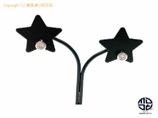 PT900 プラチナ ダイヤモンド ピアス D0.16/0.16ct 【 TM2011127 】の基本紹介画像