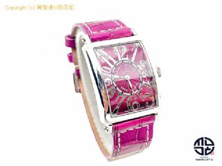 フランク ミュラー FRANCK MULLER フランクミュラー ロングアイランド レリーフ902QZ レディース 腕時計 QZ 電池式 【 TM2012018 】の基本紹介画像