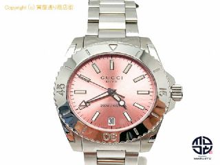 グッチ GUCCI グッチ 136.4 ダイブ 200m防水 レディース 腕時計 QZ 電池式 【 TM2012019 】の基本紹介画像