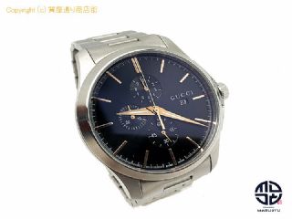 グッチ GUCCI グッチ 126.2 Gタイムレス クロノグラフ メンズ 腕時計 QZ 電池式 【 TM2012151 】の基本紹介画像