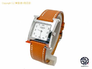 エルメス HERMES エルメス Hウォッチ HH1.210 レディース 腕時計 QZ 電池式 T刻印 【 TM2012152 】の基本紹介画像