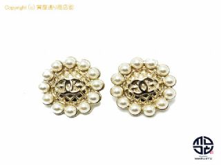 シャネル シャネル ココマーク フェイクパール ピアス B20S 【 TM2102019 】の基本紹介画像