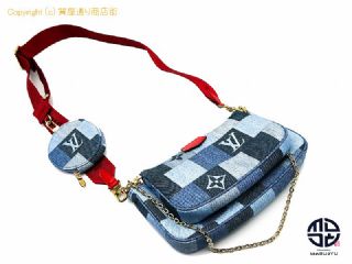 ルイ ヴィトン モノグラム デニム LOUIS VUITTON モノグラム デニム ミュルティポシェットアクセソワール 【 TM2103041 】の基本紹介画像