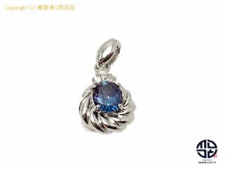 ムーンジュエリー 京セラ PT900 プラチナ 合成アレキサンドライト ペンダント チャーム 【 TM2103188 】の基本紹介画像