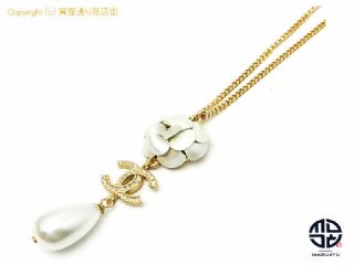 シャネル シャネル カメリア ココマーク ネックレス 【 TM2105037 】の基本紹介画像