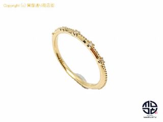 agete アガット K18 18金イエローゴールド ダイヤモンド ピンキー リング 指輪 ダイヤ0.025ct 3号 【 TM2105016 】の基本紹介画像