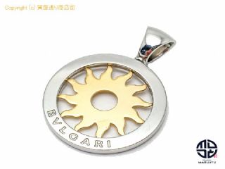 ブルガリ BVLGARI ブルガリ トンドサン 750/SS 18金/ステンレス ペンダント チャーム アクセサリー 【 TM2106015 】の基本紹介画像