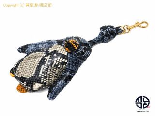 ANYA HINDMARCH アイヤハインドマーチ ペンギン バックチャーム キーホルダー 【 TM2106077 】の基本紹介画像