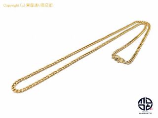 K18 18金イエローゴールド 2面喜平 ネックレス 約20.1g 約50cm 【 TM2107050 】の基本紹介画像
