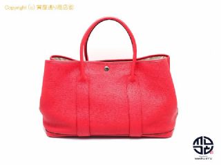 エルメス ガーデンパーティー HERMES エルメス ネコンダ ブーケンビリア ガーデンパーティPM トートバック P刻印(2012年製) 【 TM2107112 】の基本紹介画像
