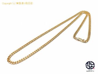 K18 18金イエローゴールド 2面喜平 ネックレス 約30.1g 約50cm 【 TM2109046 】の基本紹介画像