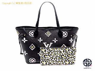 ルイ ヴィトン モノグラム LOUIS VUITTON ルイヴィトン ワイルド・アット・ハート モノグラム ネヴァーフルMM ノワール トートバック M45818 【 TM2110033 】の基本紹介画像