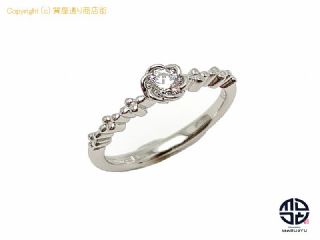 TRECENTI トレセンテ PT900 ダイヤモンド リング 指輪 9号 アクセサリー 【 TM2109095 】の基本紹介画像