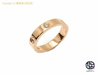 LOUIS VUITTON ルイヴィトン 750 18金ピンクゴールド プティットバーグ アンプラント ダイヤ リング 指輪 サイズ46 アクセサリー 【 TM2111043 】の基本紹介画像