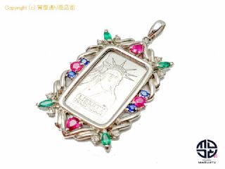 プラチナインゴット 999.5 PT900 プラチナ クレディスイス インゴット5g ペンダント チャーム リバティ 【 TM2111096 】の基本紹介画像
