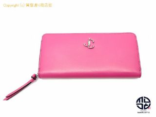 ジミーチュウ JIMMY CHOO ジミーチュウ ラウンドファスナー長財布 【 TM2112016 】の基本紹介画像