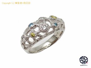 田崎真珠 TASAKI 田崎 タサキ PT900 プラチナ ダイヤモンド トリートダイヤ リング 指輪 12号 アクセサリー 【 TM2112078 】の基本紹介画像