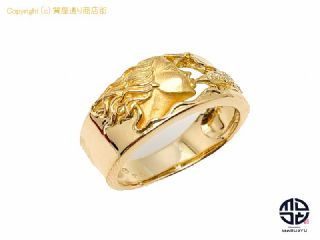 Carrera y Carrera カレライカレラ 750 18金イエローゴールド ダイヤモンド 女神モチーフ リング 指輪 約13.5号 【 TM2201040 】の基本紹介画像