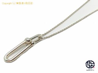 ティファニー TIFFANY ティファニー SV925 シルバー ハードウェア リンク ペンダント ネックレス アクセサリー 【 TM2201043 】の基本紹介画像